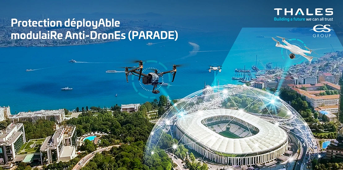 PARADE drone countermeasures system