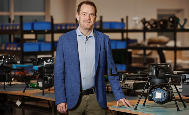 Joakim Espeland, CEO, Quadsat