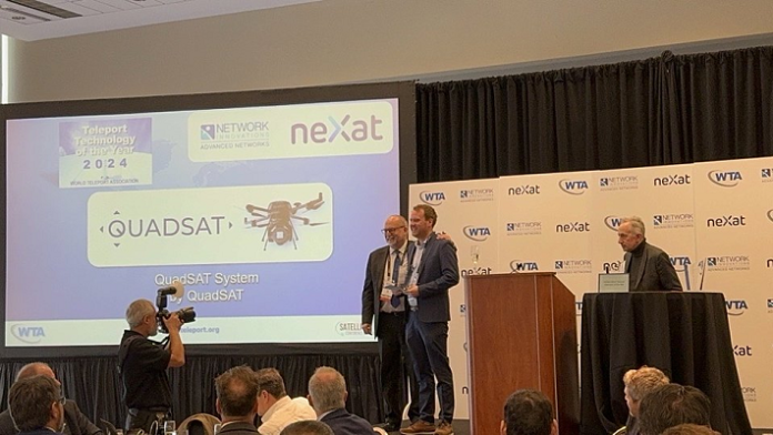 Quadsat wins World Teleport Association’s Teleport Technology of the Year Award