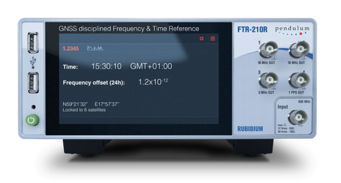 FTR-210R: Traceable Rubidium Frequency Reference