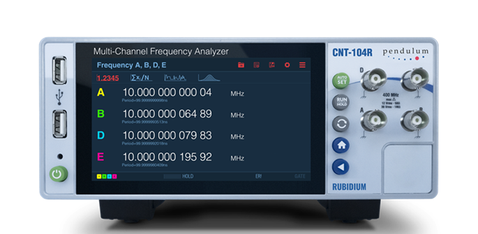 CNT-104R Multi-channel Rubidium Frequency Analyzer. CNT-104R Multi-channel Rubidium Frequency Analyzer.