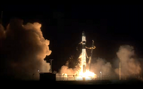 Celeste IOD-1 Satellite Launching
